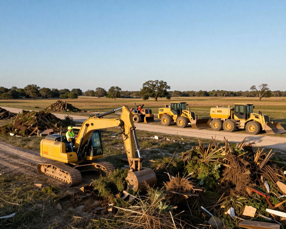 Land Clearing In Roanoke TX